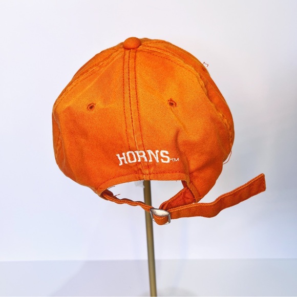 University of Texas Longhorns Orange Relaxed Fit Cotton Mens Baseball Cap - Picture 2 of 8